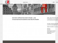 kesdbaden.ch Webseite Vorschau