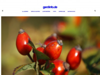 gardinfo.de Webseite Vorschau