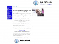 me-netcom.de Webseite Vorschau