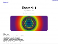esoterik1.de Webseite Vorschau