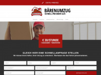 baerenumzug.at Webseite Vorschau