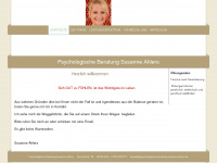 psychologische-beratung-susanne-ahlers.de Webseite Vorschau
