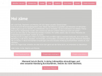 vergewaltigt.ch Webseite Vorschau