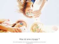 cityapp.lu Webseite Vorschau