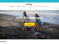 wahuboard.com Webseite Vorschau