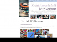kreativwerkstatt-kurikorium.de Webseite Vorschau