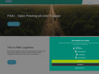 paki-logistics.com Webseite Vorschau