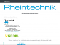 rheintechnik-electronic.de Webseite Vorschau