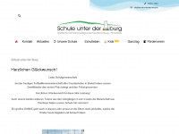 schule-unter-der-iburg.de Webseite Vorschau