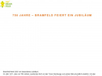 750-bramfeld.de Webseite Vorschau