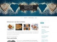 perfekte-waffeln.de Webseite Vorschau
