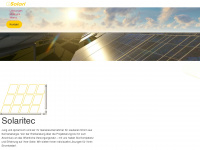 solaritec.de Webseite Vorschau
