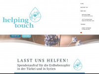 helping-touch.com Webseite Vorschau