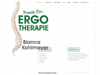 hameln-ergotherapie.de Webseite Vorschau