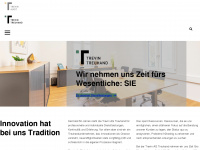 trevin-treuhand.ch Webseite Vorschau
