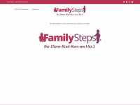 familysteps.de Webseite Vorschau