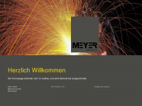 meyer-metall.ch Webseite Vorschau