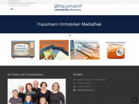 hausmann-mediathek.de Webseite Vorschau