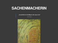 sachenmacherin.ch Webseite Vorschau