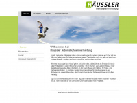 haeussler-arbeitsbuehnen.de Webseite Vorschau