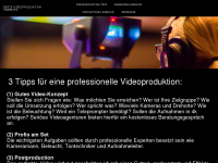professionelle-videoproduktion-hamburg.de Webseite Vorschau