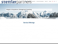 stettlerpartners.com Webseite Vorschau