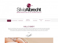 silviaalbrecht.com Webseite Vorschau
