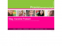 kinder-neuropsychologin.at Webseite Vorschau