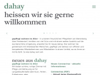 dahay.ch Webseite Vorschau