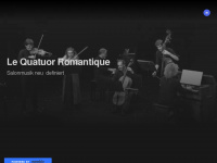 quatuor-romantique.weebly.com Webseite Vorschau