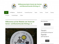 kleingarten-olching.com Webseite Vorschau