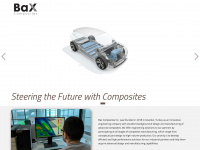 baxcomposites.com Webseite Vorschau