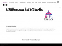 biberlin.de Webseite Vorschau