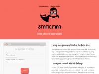 staticman.net Webseite Vorschau