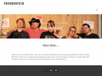 freudenfeld-music.de Webseite Vorschau