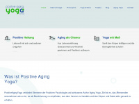 positive-aging-yoga.de Webseite Vorschau