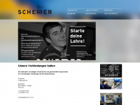 scherrer-cnc.at Webseite Vorschau
