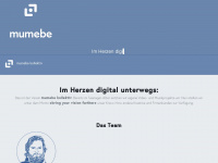mumebe.ch Webseite Vorschau