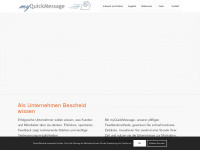 myquickmessage.com Webseite Vorschau
