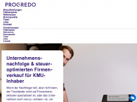 progredo.ch Webseite Vorschau