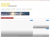 solar-energiemagazin.com Webseite Vorschau