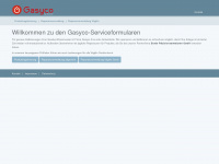 gasyco.eu Webseite Vorschau