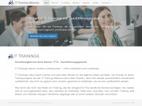 it-training-alliance.de Webseite Vorschau