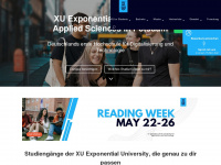 xu-university.com Webseite Vorschau