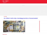 piacesprofit.hu Webseite Vorschau