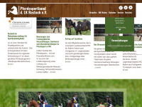 pferdesportbund-lk-rostock.de Webseite Vorschau