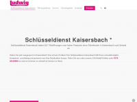 schluesseldienst-kaisersbach.de Webseite Vorschau
