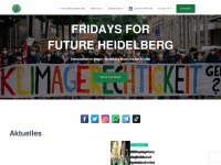 fridaysforfuture-heidelberg.de Webseite Vorschau