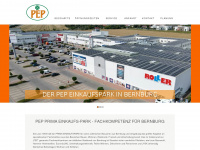 pep-bernburg.de Webseite Vorschau