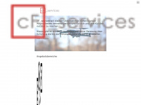 cf-services.de Webseite Vorschau